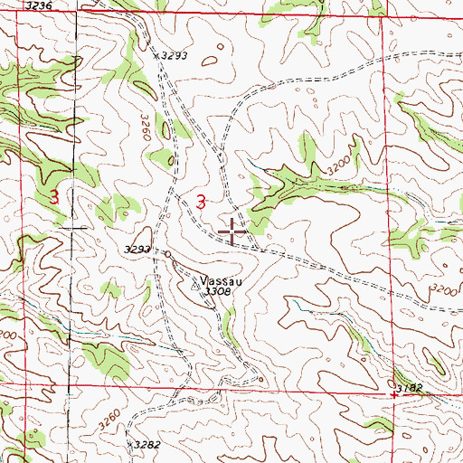 Topographic Map of McKerlick School (historical), MT