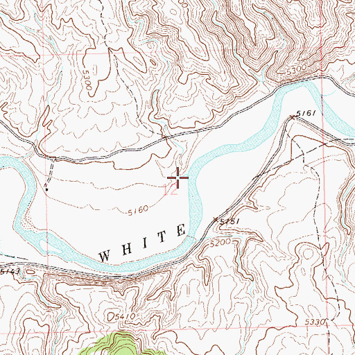Topographic Map of Coal Gulch, CO