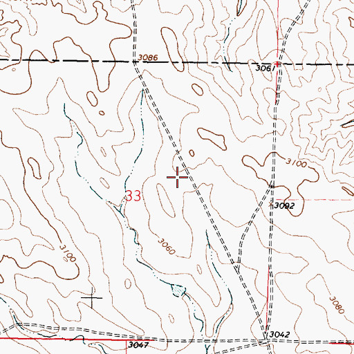 Topographic Map of Ballenski School (historical), MT