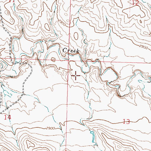 Topographic Map of Sagdell School (historical), MT