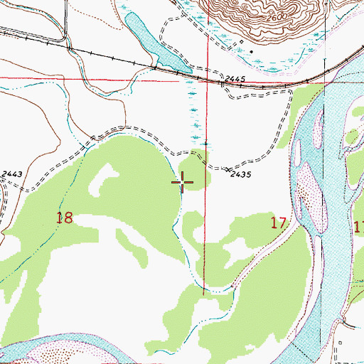Topographic Map of Elkhorn Stage Station (historical), MT