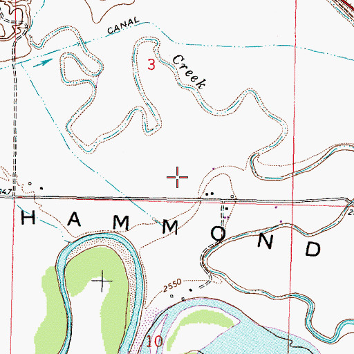 Topographic Map of Big Porcupine (historical), MT