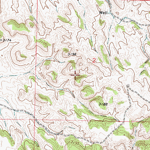 Topographic Map of Signal Butte (historical), MT