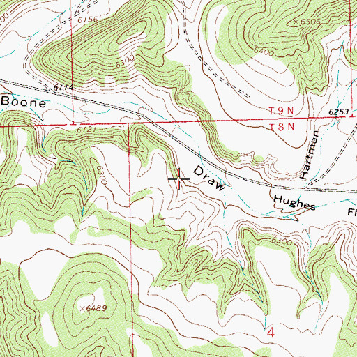 Topographic Map of Hefley Cabin, CO