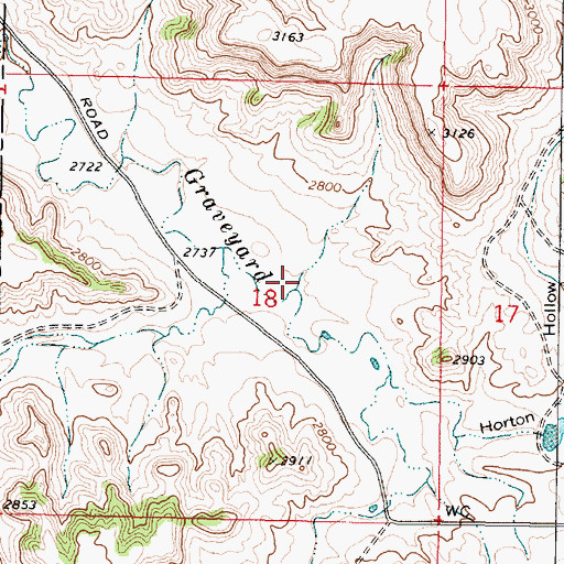 Topographic Map of Crabtree Post Office (historical), MT