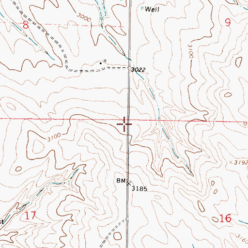 Topographic Map of Sisson School (historical), MT