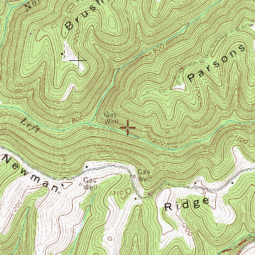 Topographic Map of Midcap School (historical), WV