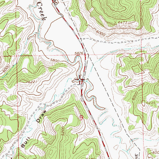 Topographic Map of Philadelphia Creek, CO