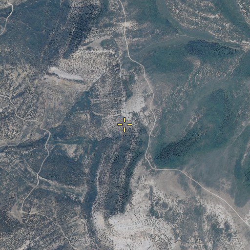 Aerial/Satellite Image of Cathedral Bluffs, CO