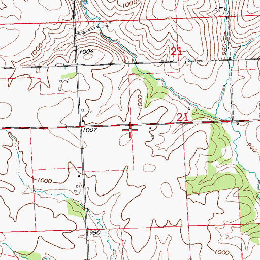 Topographic Map of Rockford School (historical), IL
