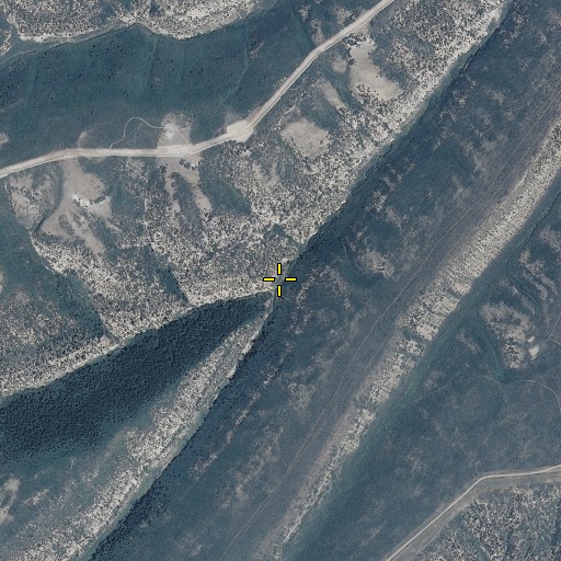 Aerial/Satellite Image of Cross Gulch, CO