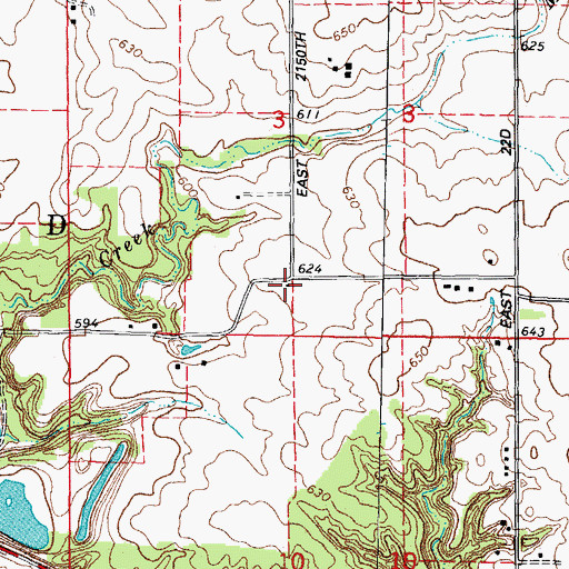 Topographic Map of Millikin School (historical), IL