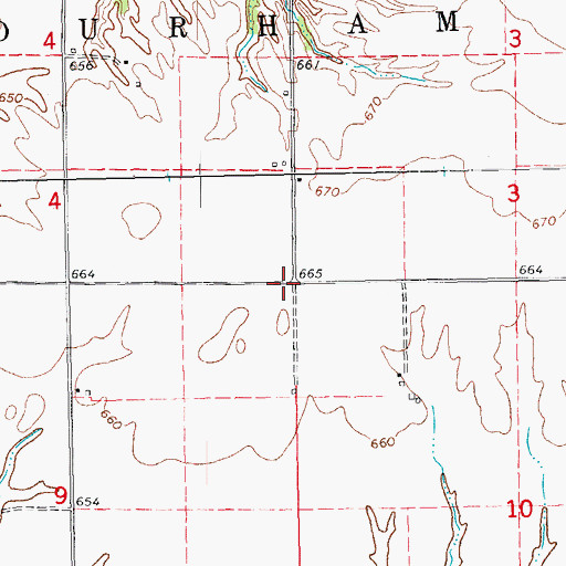 Topographic Map of Alma Mater School (historical), IL