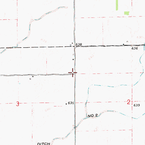 Topographic Map of Regnier School (historical), IL