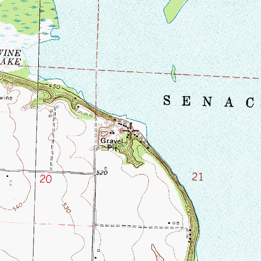 Topographic Map of Undercliff, IL
