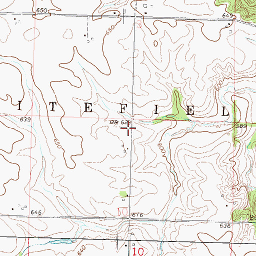 Topographic Map of Sugar Grove School (historical), IL