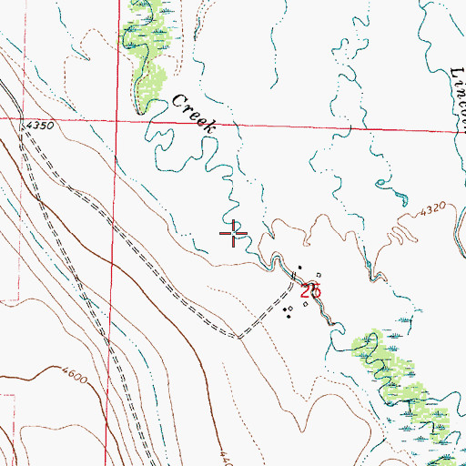 Topographic Map of Powell County, MT
