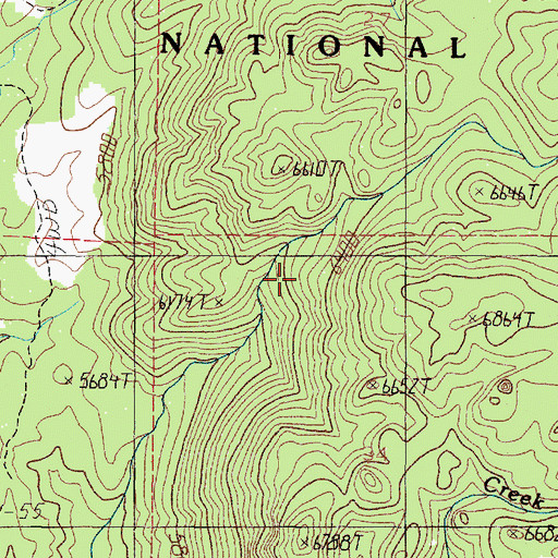 Topographic Map of Jefferson County, MT