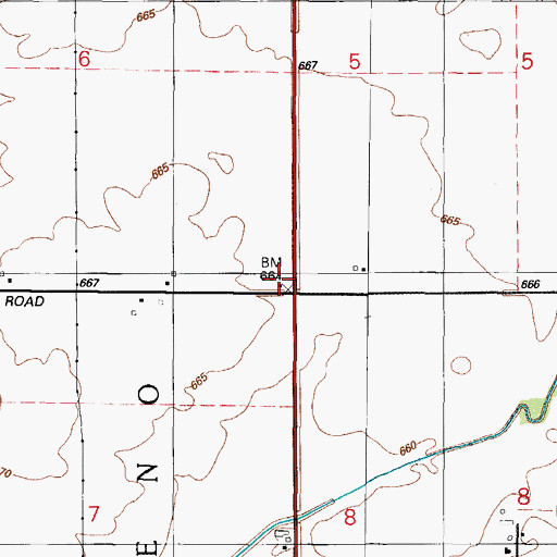 Topographic Map of Gilkerson School (historical), IL