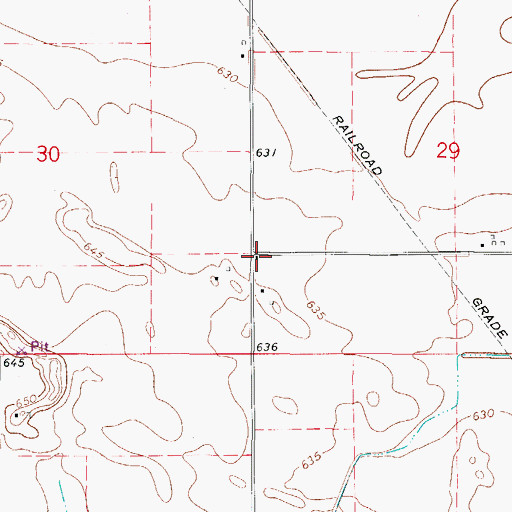 Topographic Map of Miner School (historical), IL