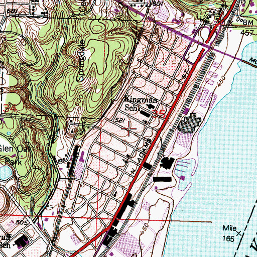 Topographic Map of Averyville, IL