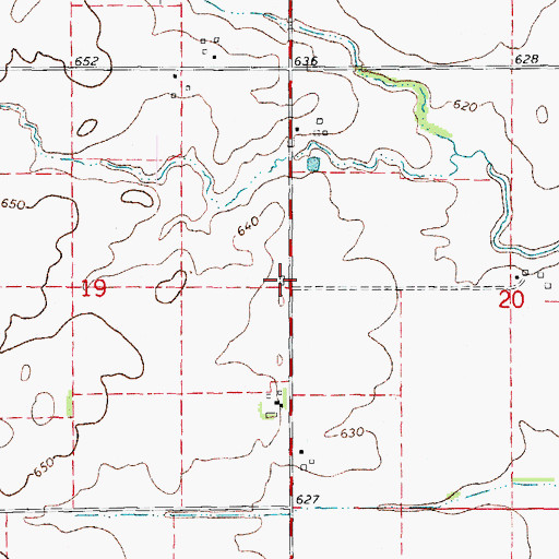 Topographic Map of Gray School (historical), IL
