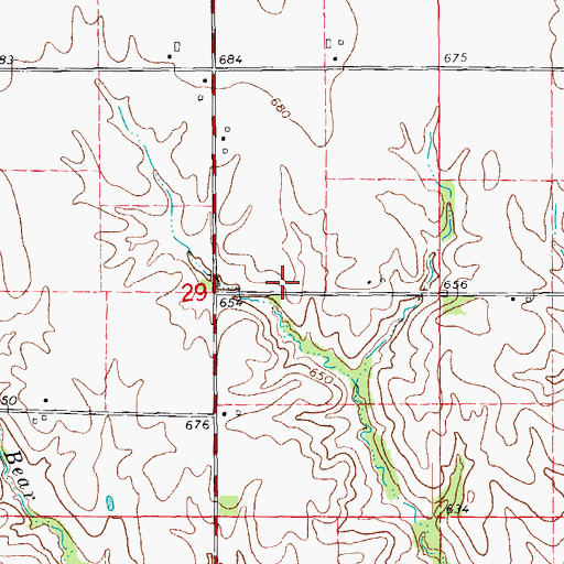 Topographic Map of Mount Vernon School (historical), IL