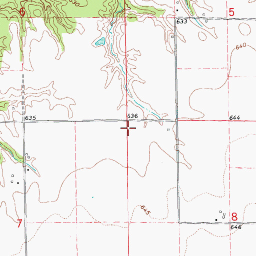 Topographic Map of Blazer School (historical), IL