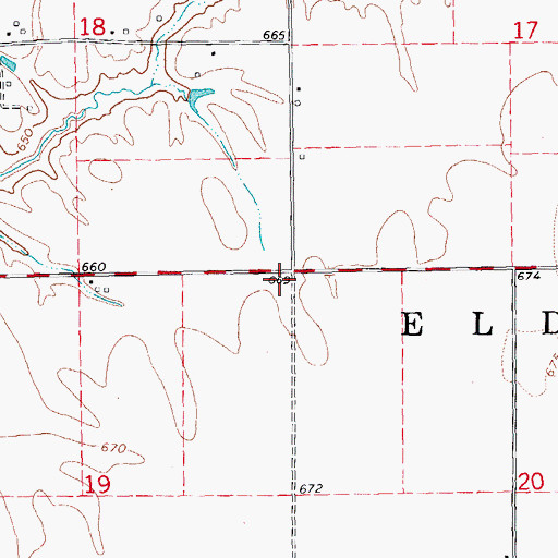 Topographic Map of Egypt School (historical), IL