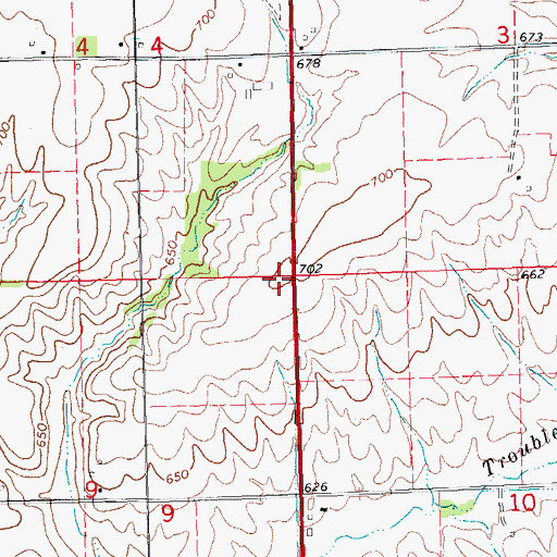 Topographic Map of Maple Grove School (historical), IL