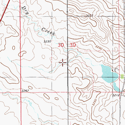 Topographic Map of Boots Post Office (historical), MT