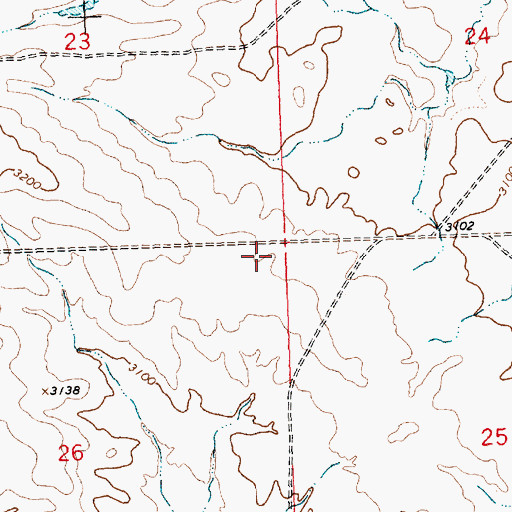 Topographic Map of Flannigan School (historical), MT