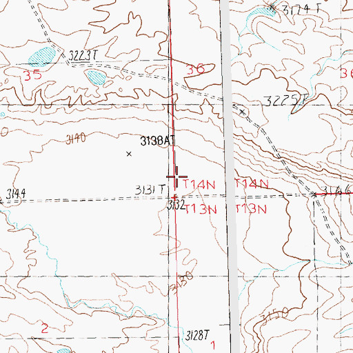 Topographic Map of Stroup School (historical), MT