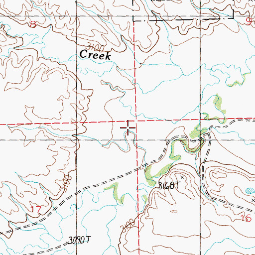 Topographic Map of Davis School (historical), MT