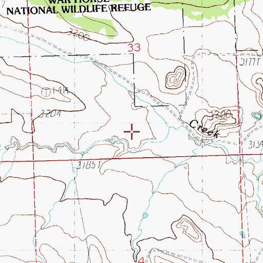 Topographic Map of Lakeview School (historical), MT