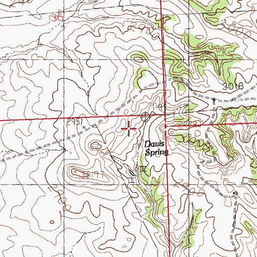 Topographic Map of Rigg School (historical), MT