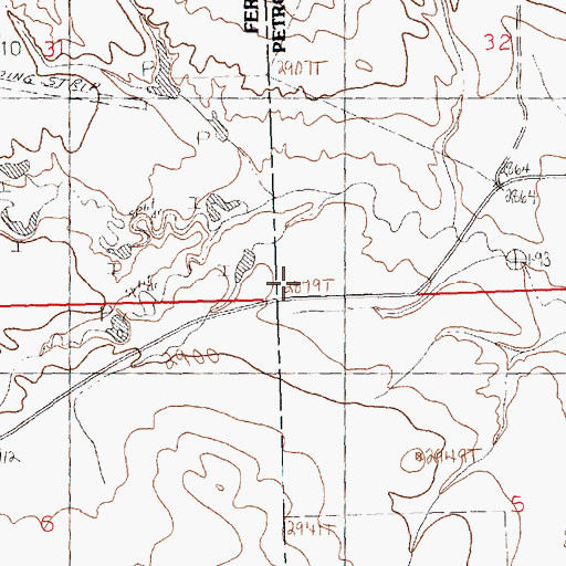 Topographic Map of Conolly School (historical), MT