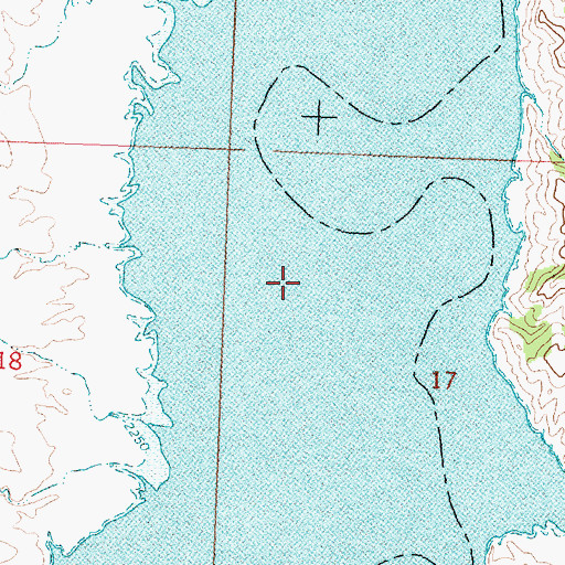 Topographic Map of New Rukavina School (historical), MT