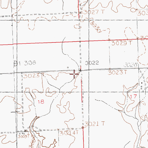 Topographic Map of Avy L Short School (historical), MT