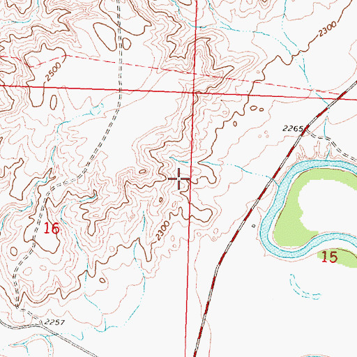 Topographic Map of Schempp School (historical), MT