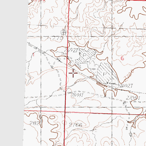 Topographic Map of Joseph (historical), MT