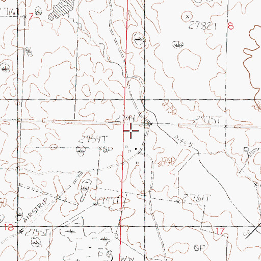 Topographic Map of Greve (historical), MT