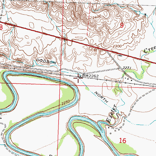 Topographic Map of Exeter (historical), MT