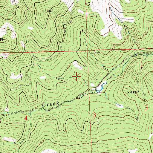 Topographic Map of Bowdoin (historical), MT