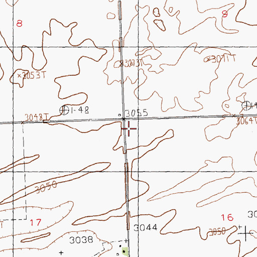 Topographic Map of Little Jewel School (historical), MT