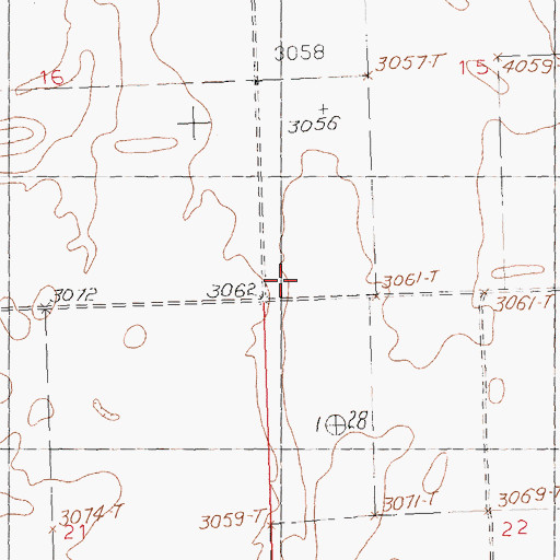 Topographic Map of Polley School (historical), MT