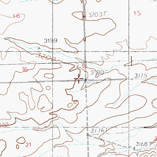 Topographic Map of Silver Bow School (historical), MT