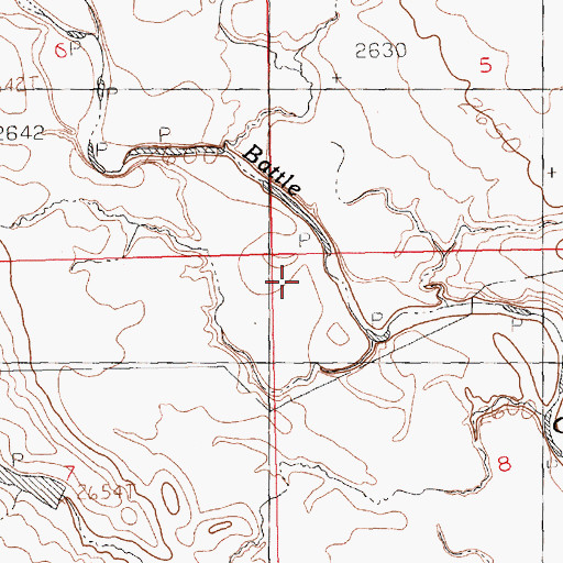 Topographic Map of Hopper School (historical), MT