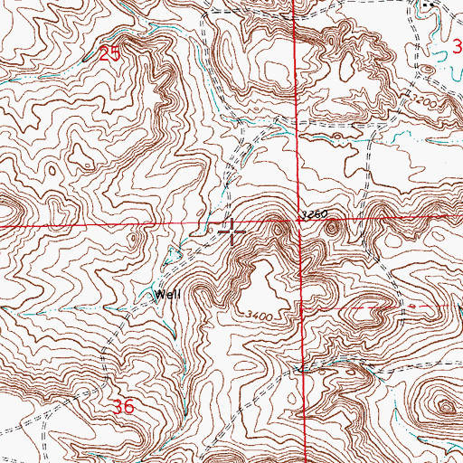 Topographic Map of Wilson School (historical), MT