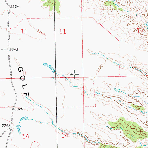 Topographic Map of Hosey (historical), MT